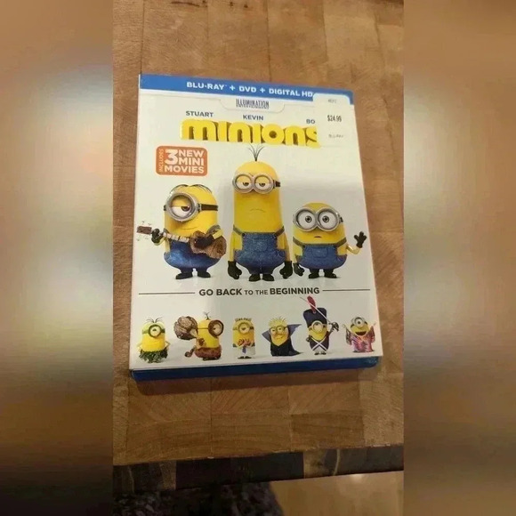 Minions DVD And Blu-ray (EUC) - Picture 1 of 4